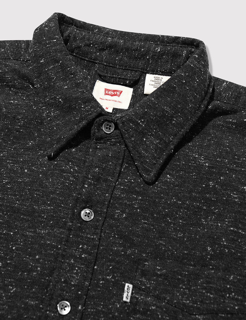Chemise Levis Sunset One Pocket - Black Neppy