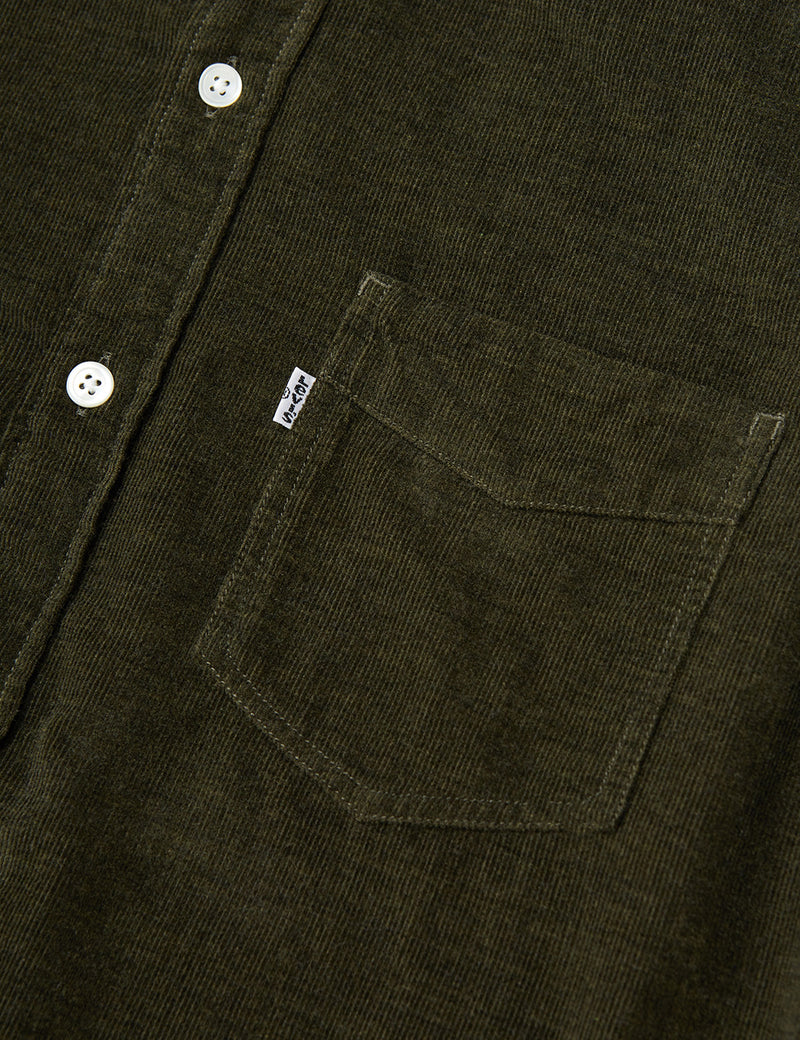 Chemise Levis Sunset One Pocket (Cordon) - Olive