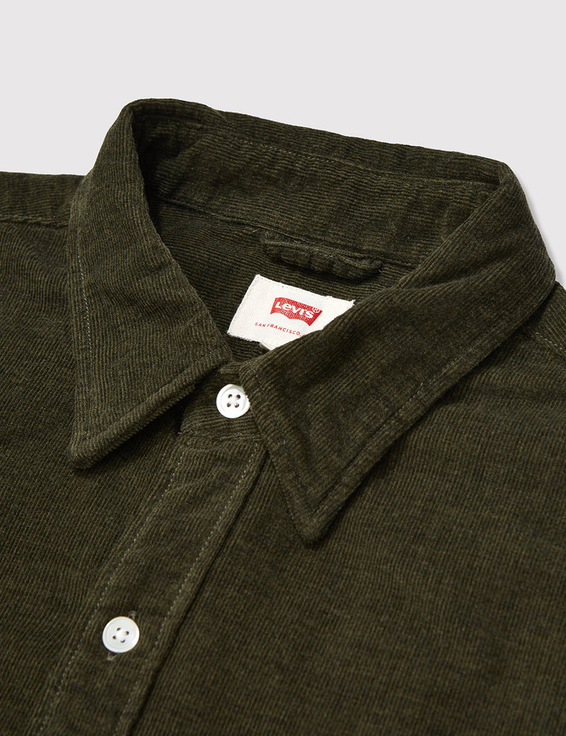 Chemise Levis Sunset One Pocket (Cordon) - Olive