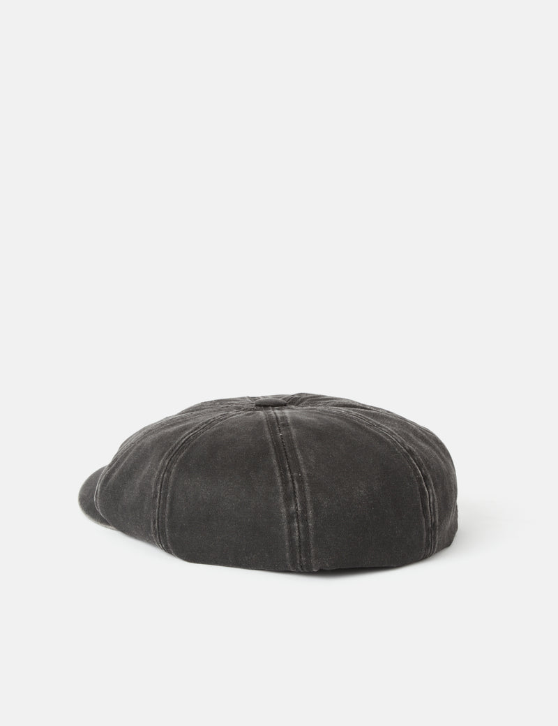 Casquette Gavroche Hatteras Stetson (Vieux Coton) - Noir