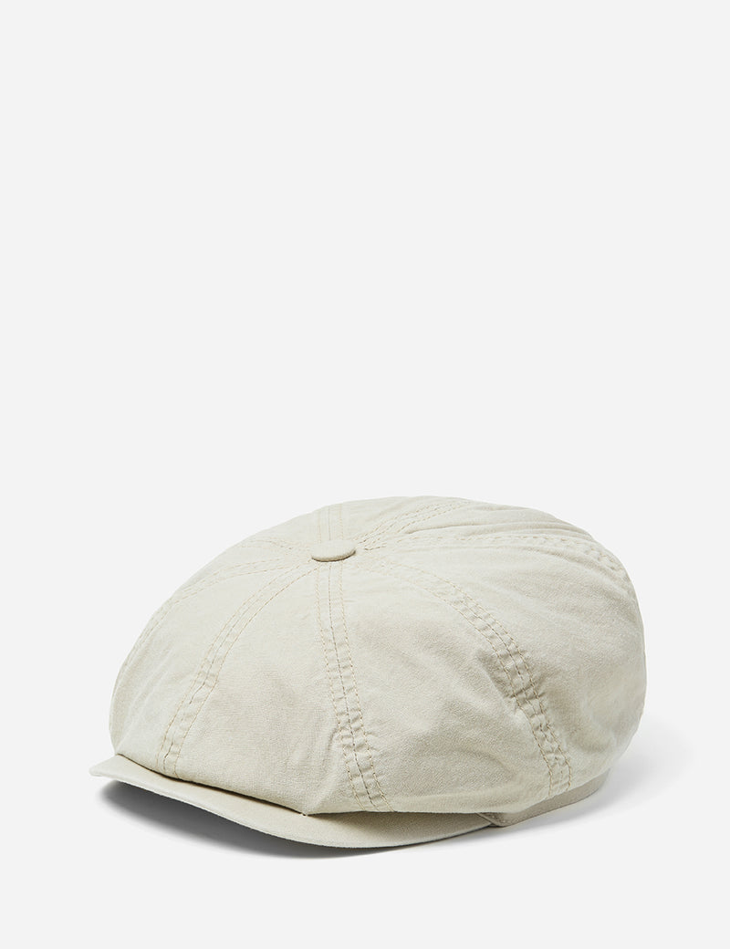 Stetson Hatteras Cotton Newsboy Cap - Beige