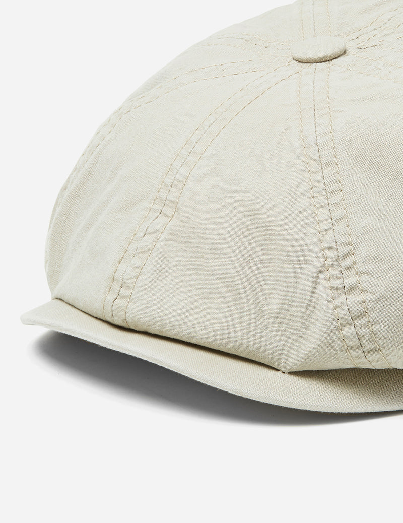 Stetson Hatteras Cotton Newsboy Cap - Beige