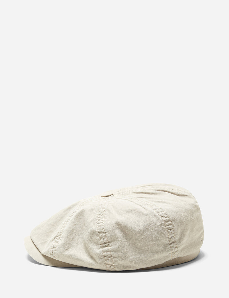 Stetson Hatteras Cotton Newsboy Cap - Beige