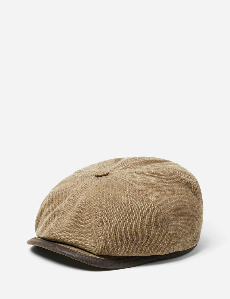 Casquette Gavroche (Toile) Stetson Hatteras Seward - Olive Green