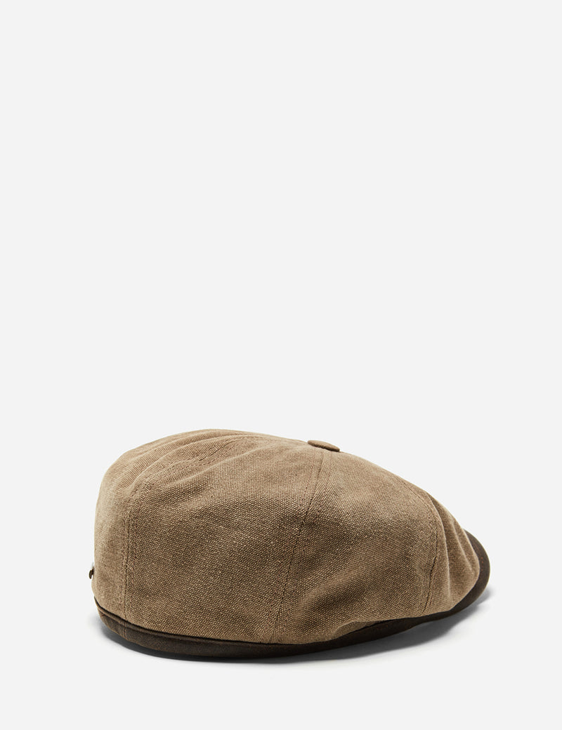 Stetson Hatteras Seward Newsboy Cap (Canvas) - Olive Green