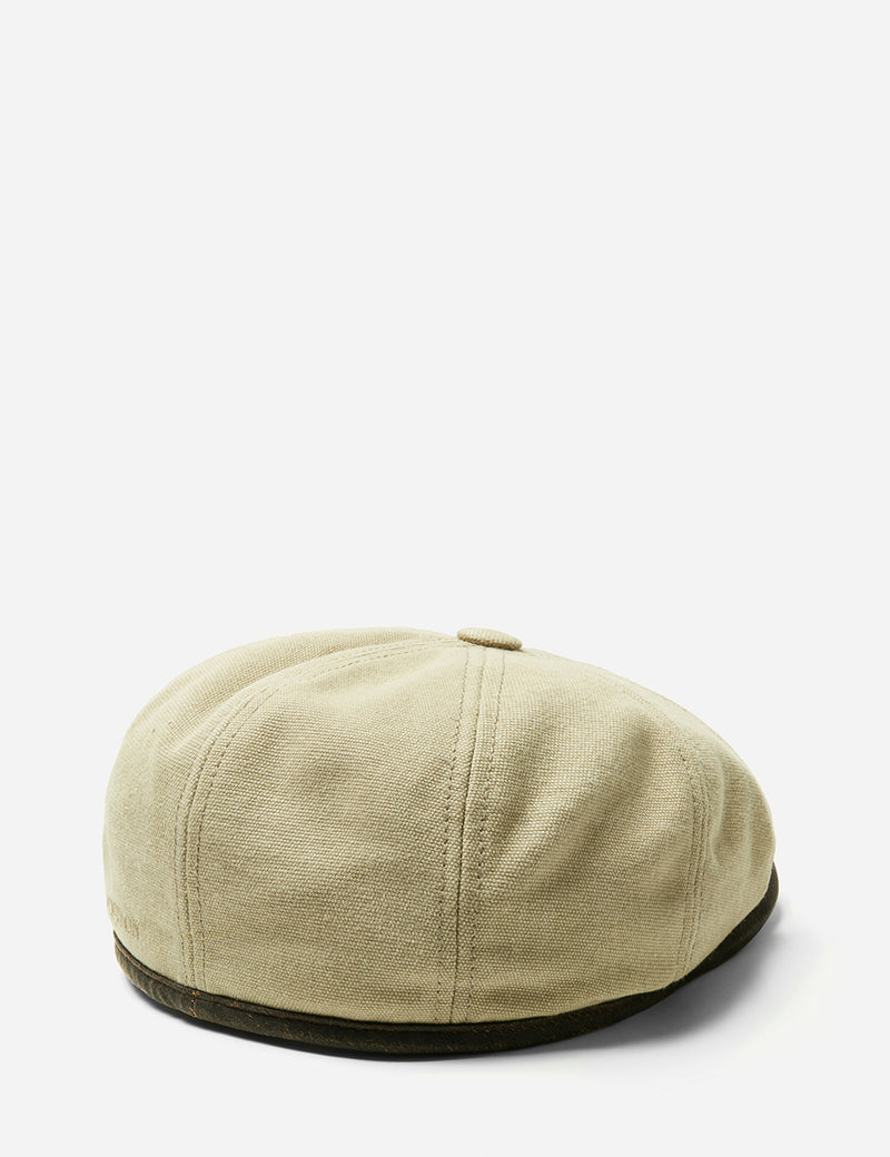 Stetson Hatteras Seward Newsboy Cap (Canvas) - Khaki