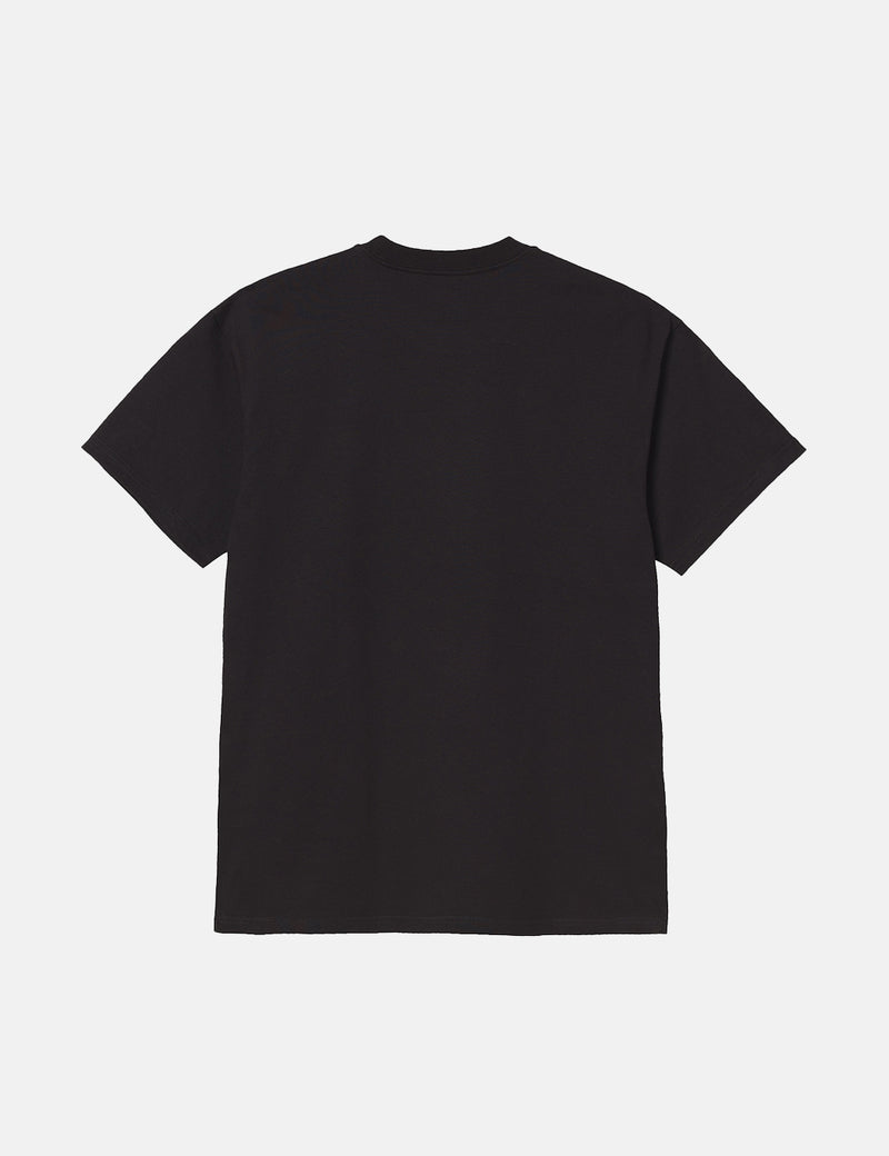 Carhartt-WIPヒートウェーブTシャツ-ブラック