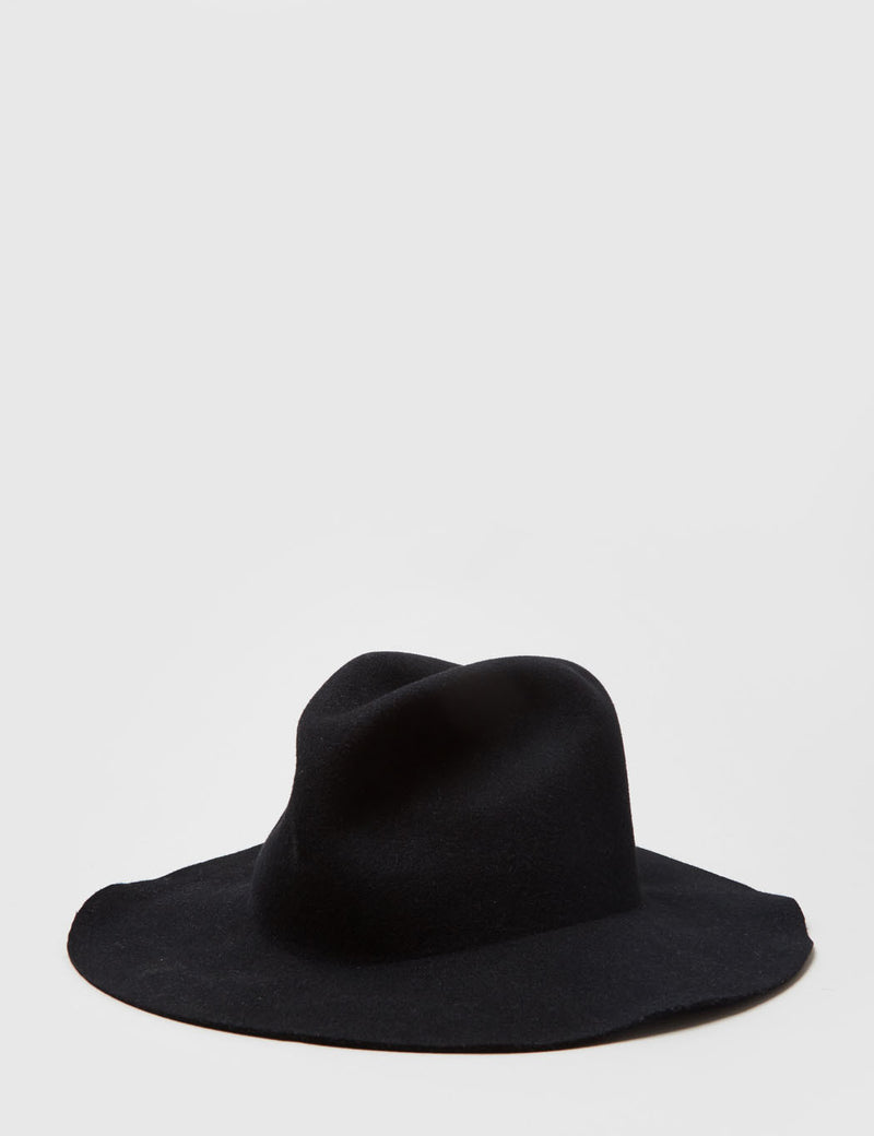 Bailey Inglis Widebrim Fedora Hat - Black