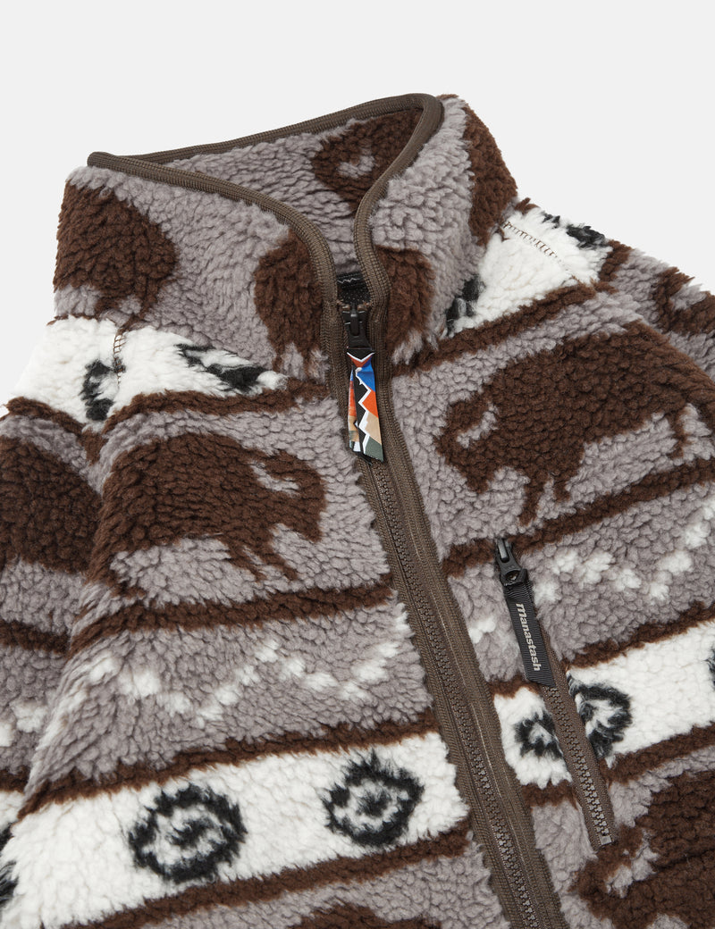 Veste polaire Manastash Mt. Buffalo - Marron