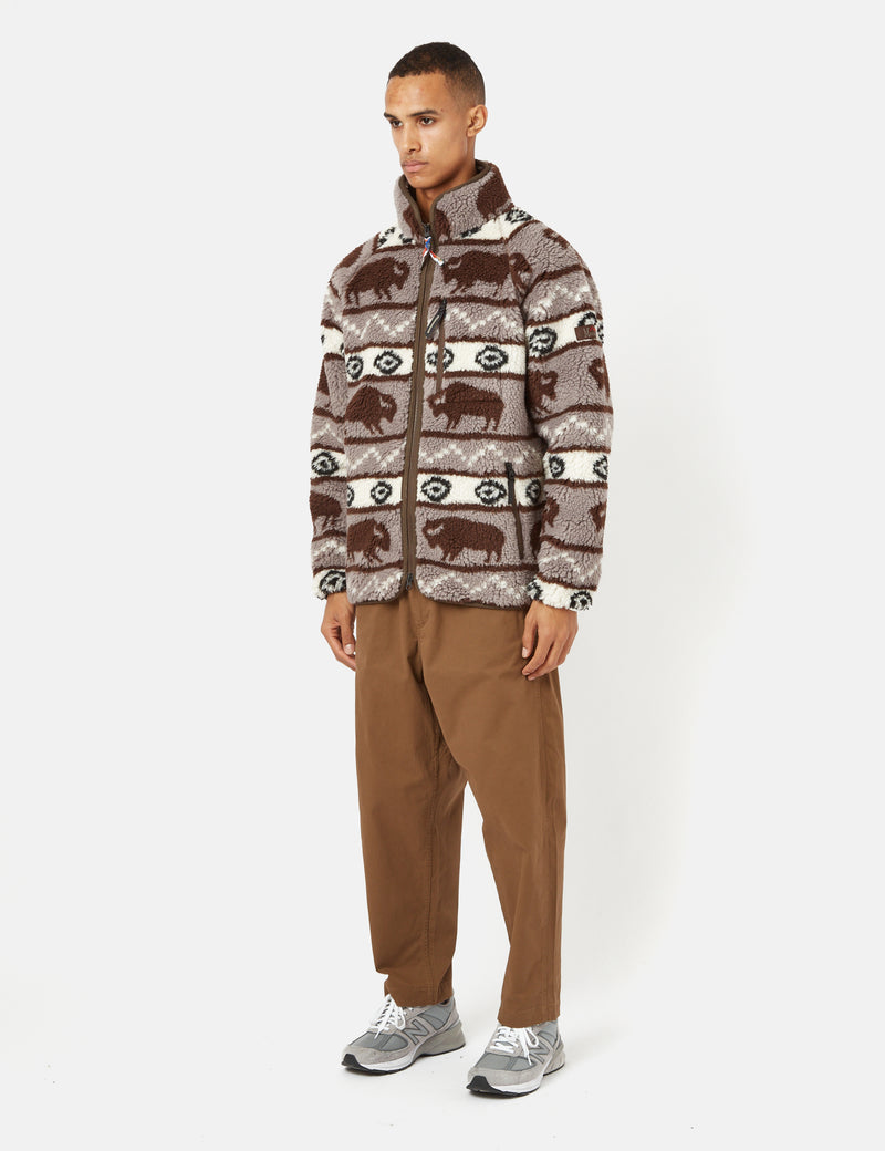 Veste polaire Manastash Mt. Buffalo - Marron