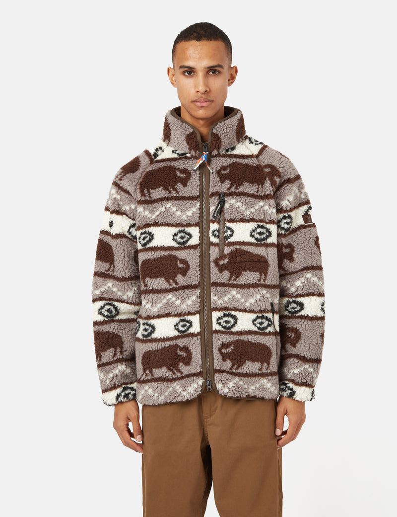 Veste polaire Manastash Mt. Buffalo - Marron