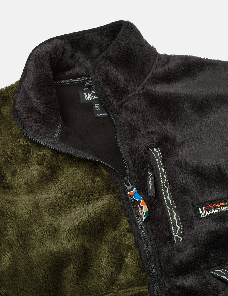 Manastash Bigfoot Fleece Jacket - Panneau