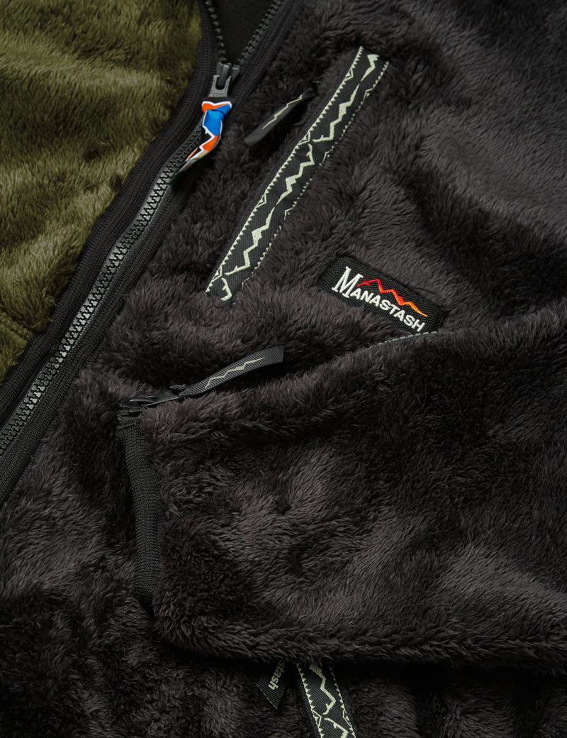 Manastash Bigfoot Fleece Jacket - Panneau