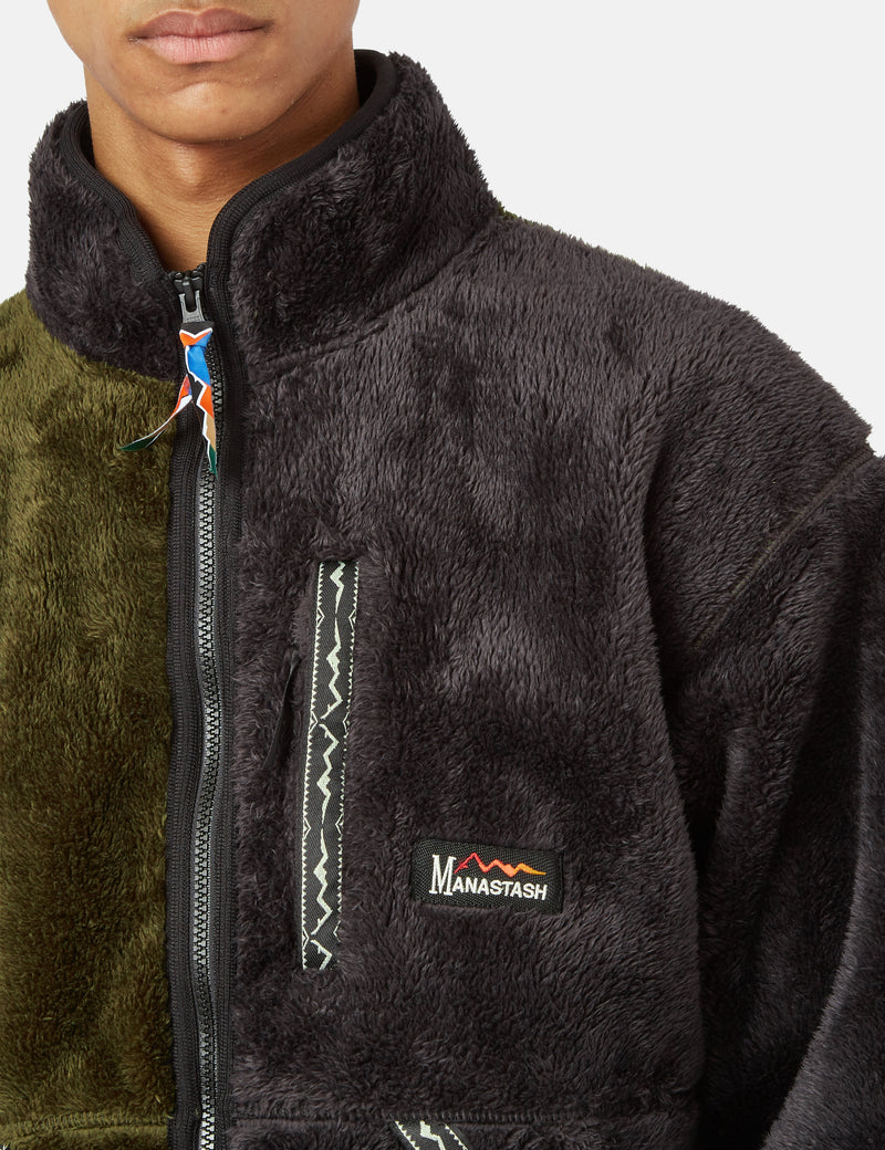 Manastash Bigfoot Fleece Jacket - Panneau