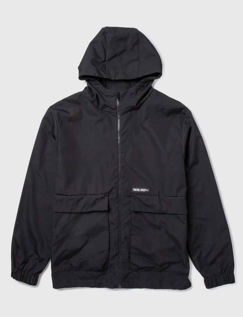 Wood Wood Shaun Woven Jacket - Black
