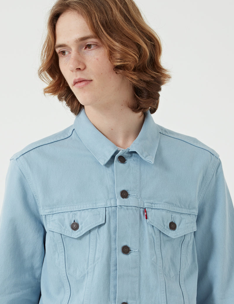 Veste Trucker Levis Denim - Bleu Ciel