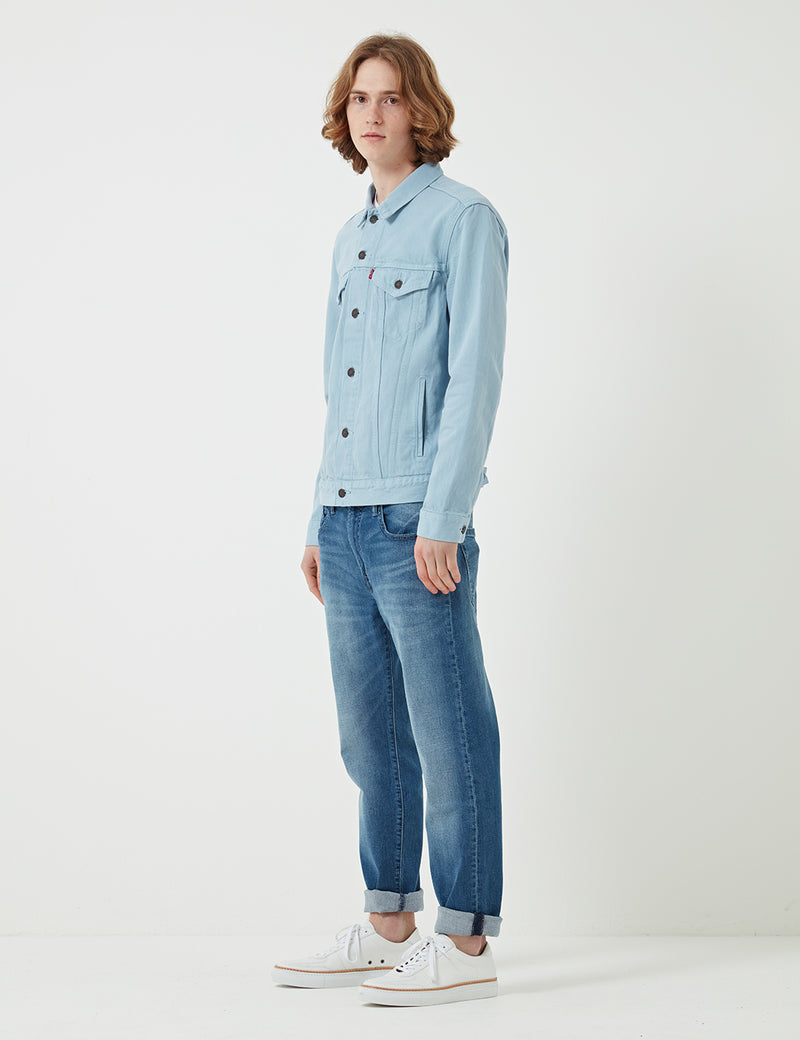 Veste Trucker Levis Denim - Bleu Ciel