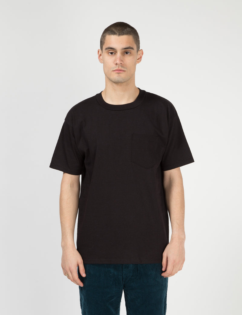 Lifewear USA Pocket T-Shirt (8oz) - Black