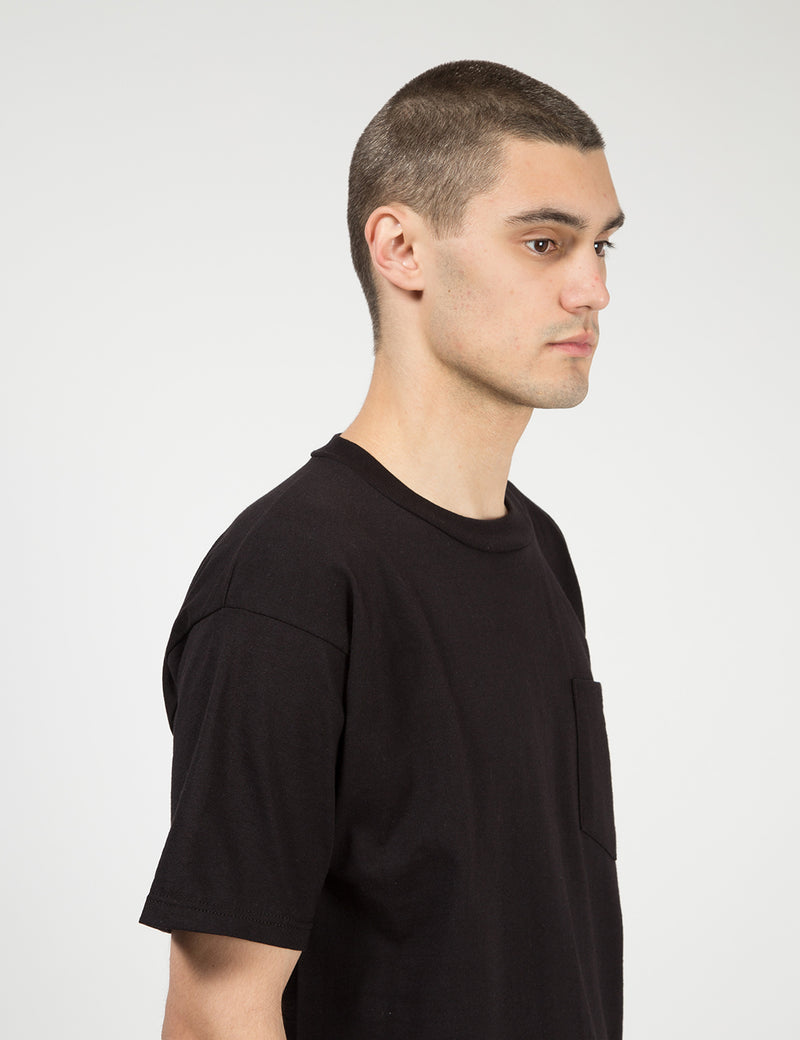 Lifewear USA Pocket T-Shirt (8oz) - Black