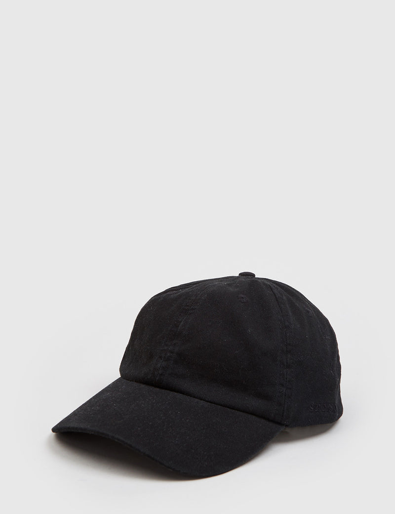 Stetson Curved Peak Baseball Cap - Black