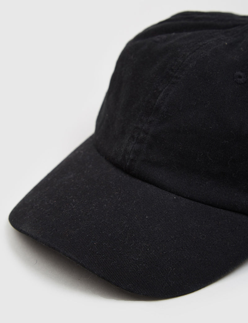 Stetson Curved Peak Baseball Cap - Black