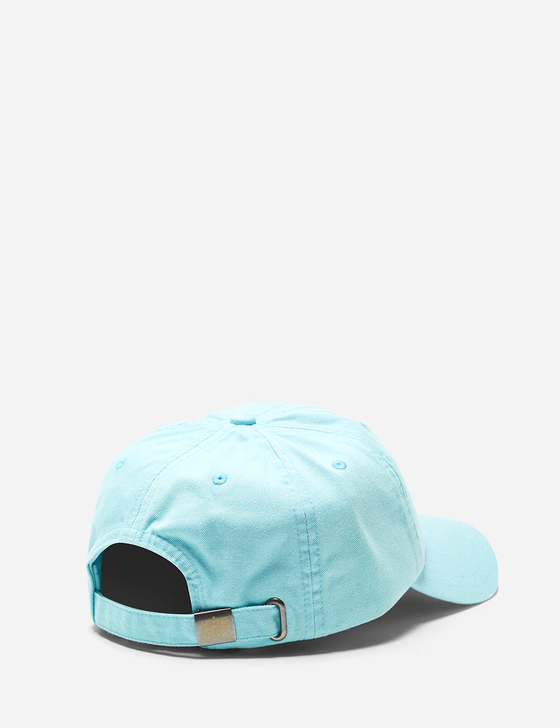 Stetson Curved Peak Baseball Cap - Aqua Blue