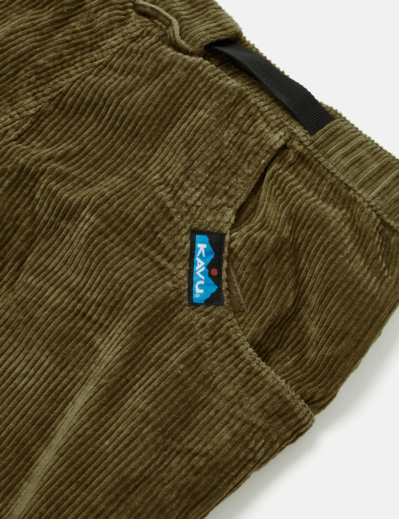 Kavu Chilli Roy Pant (Relaxed) - 올리브 그린