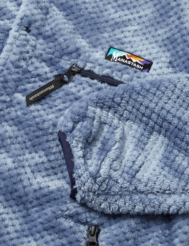 Manastash Poppy Thermal Fleece - Blue Grey