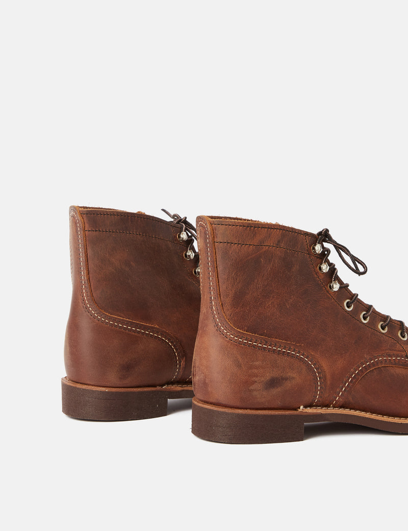 Red Wing Iron Ranger Stiefel - Hellbraun