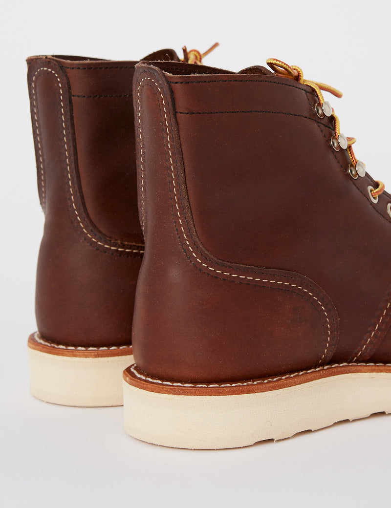 Red Wing 아이언 레인저 부츠(트랙션 트레드) - 앰버 브라운