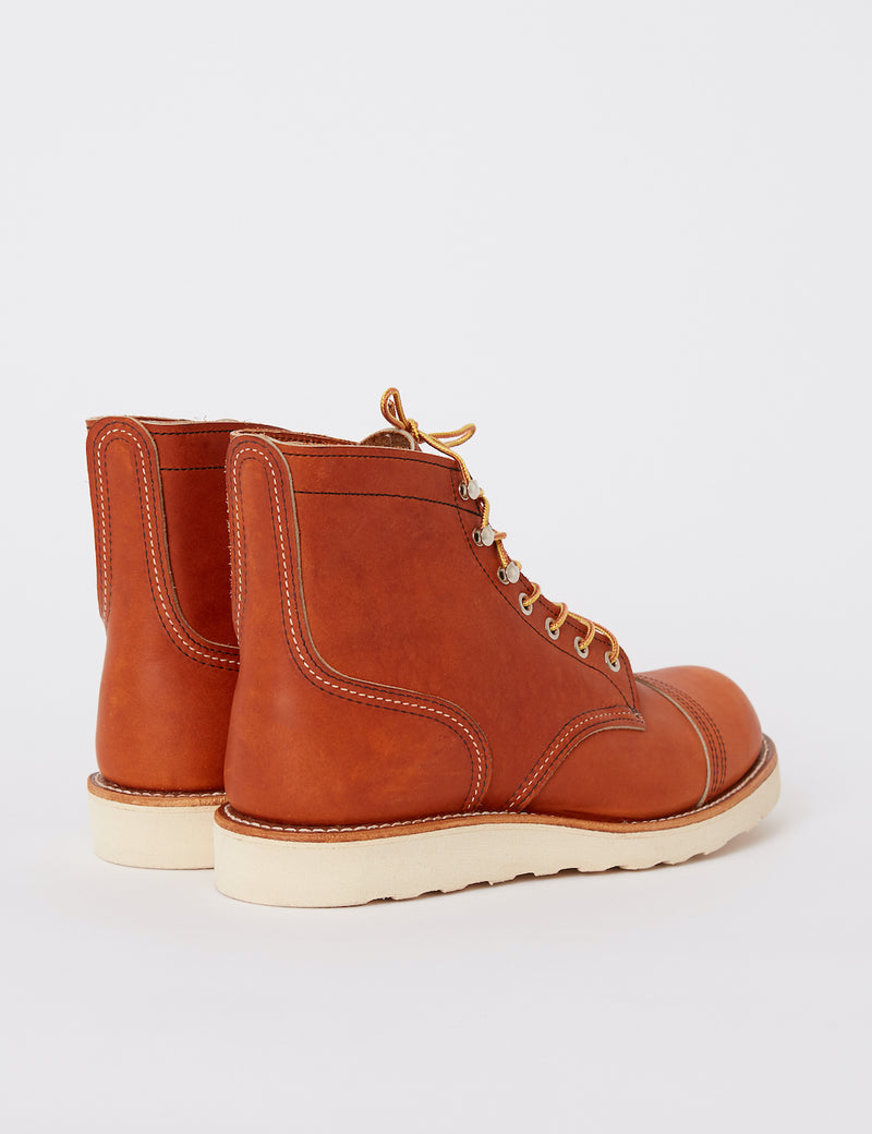 Red Wing Iron Ranger Boots (Traction Tread) - Oro-Legacy Brown