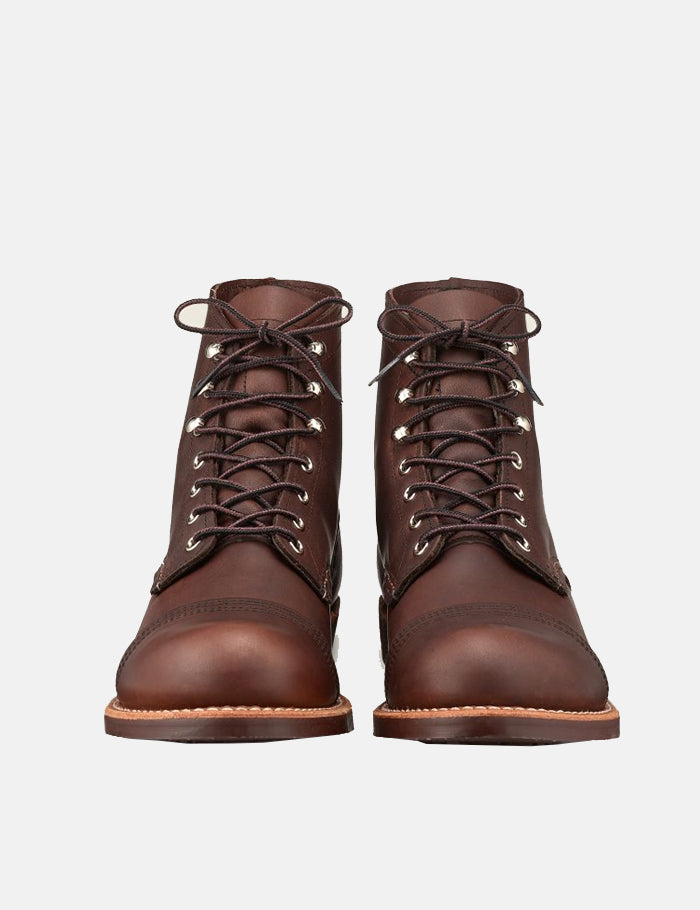 Red Wing 6"Iron Ranger Boot (8111)-Amber Brown Harness