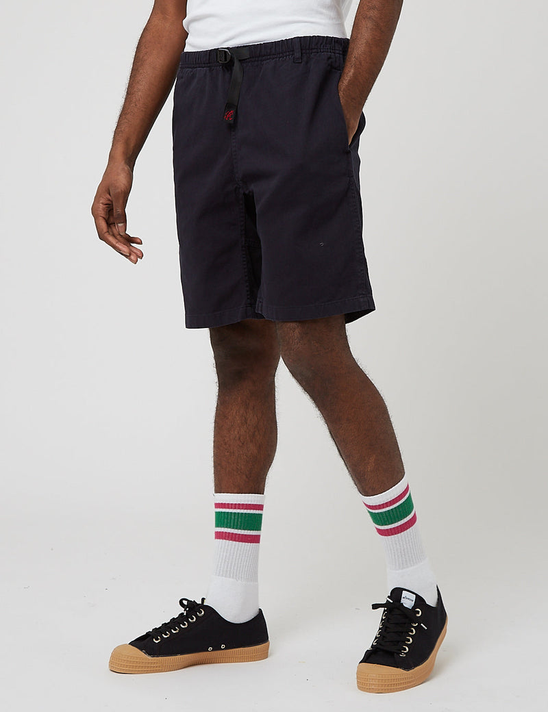 Gramicci G-Shorts (Coton Sergé) - Double Bleu Marine
