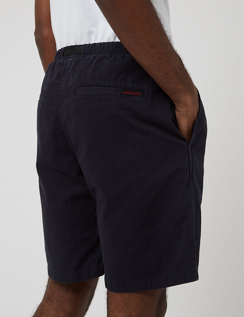 Gramicci G-Shorts (Coton Sergé) - Double Bleu Marine