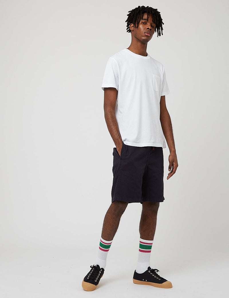 Gramicci G-Shorts (Coton Sergé) - Double Bleu Marine