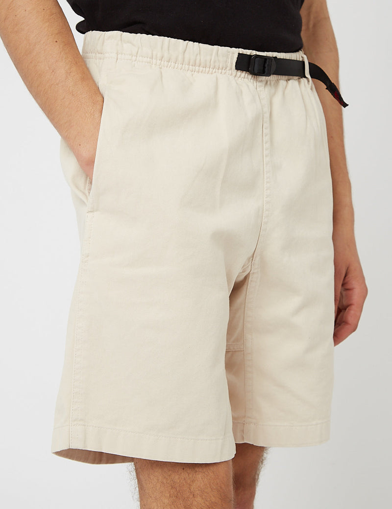 Gramicci G-Shorts (Coton Sergé) - Grège