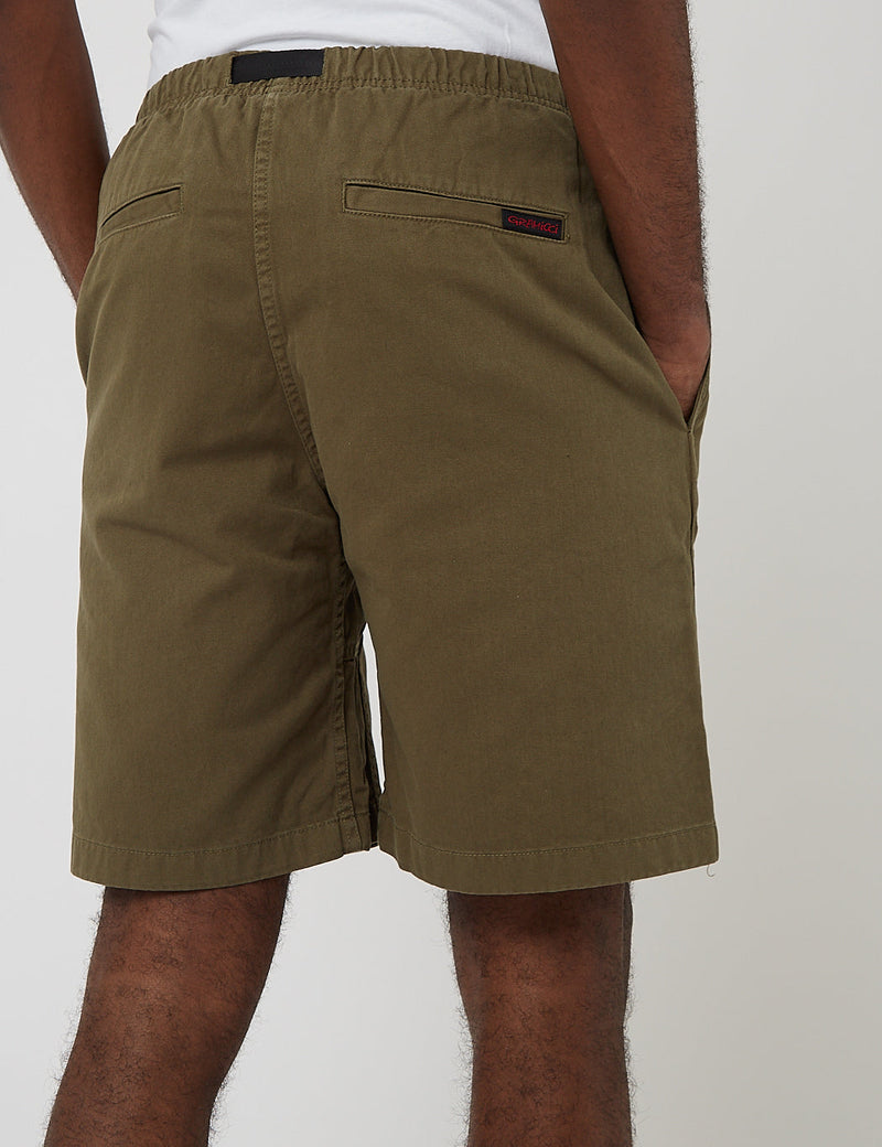 Gramicci G-Shorts (Cotton Twill) - 올리브 그린