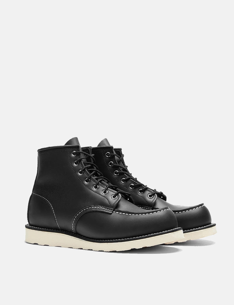 Red Wing 6"Moc Toe Boots（8130）-ブラッククローム