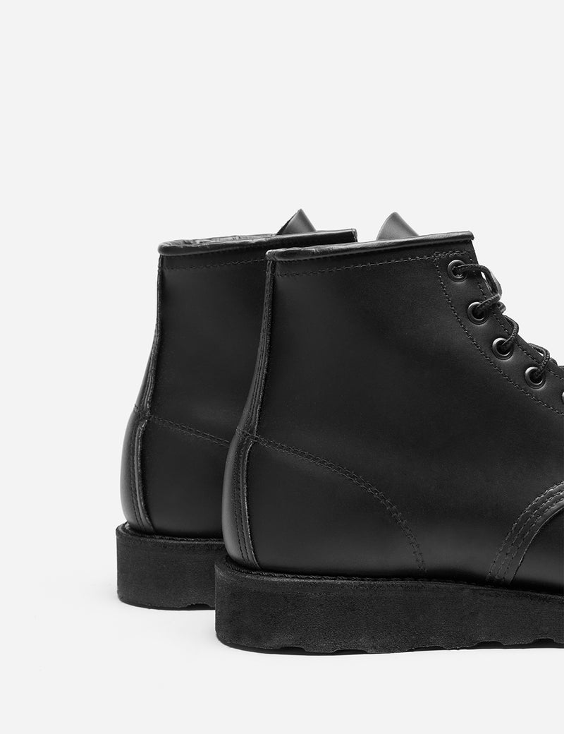 Red Wing 6" Moc Toe Boots (8137) - Skagway Black