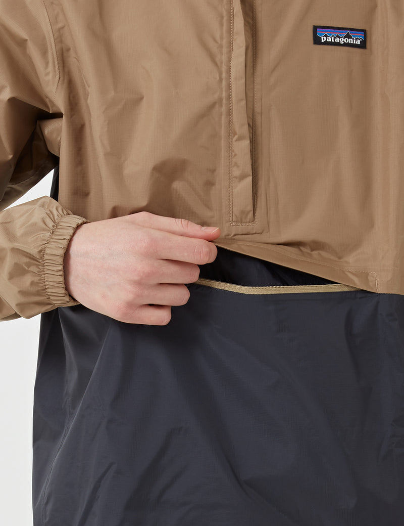 Patagonia Torrentshell Pullover - Khaki