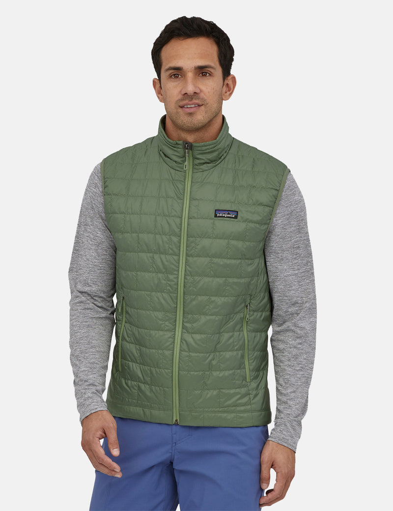 Patagoniaナノパフベスト-セッジグリーン Patagoniaナノパフベスト-セッジグリーン