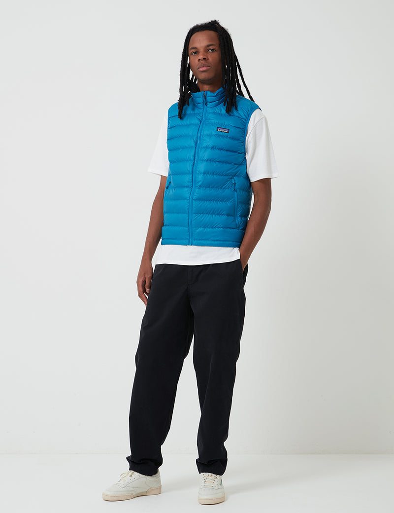 Patagonia Down Sweater Vest - Balkan Blue