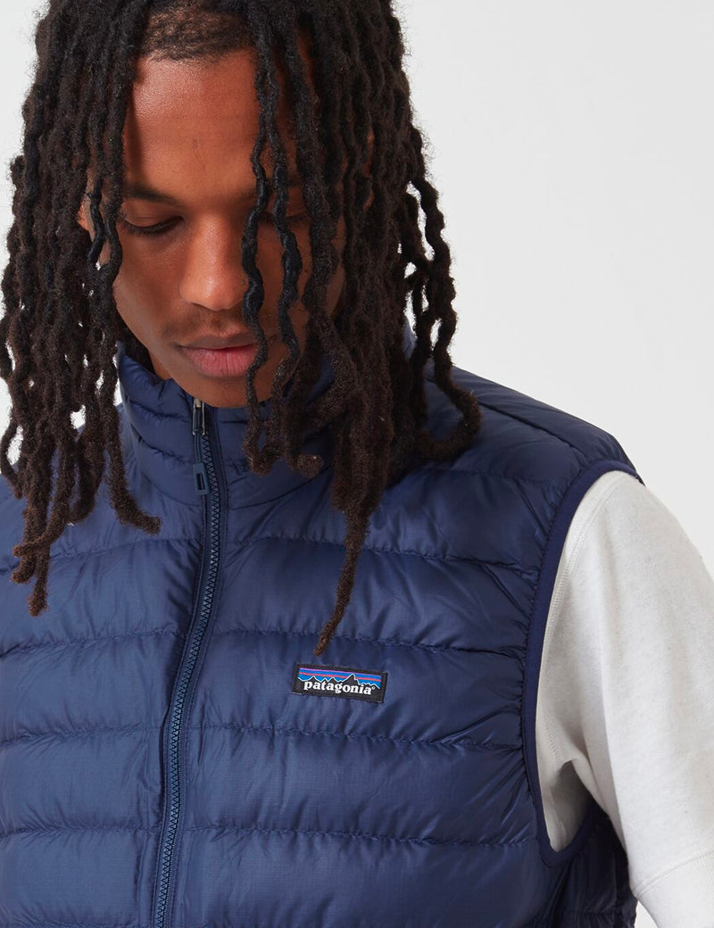 Patagonia Down Sweater Vest - Classic Navy Blue