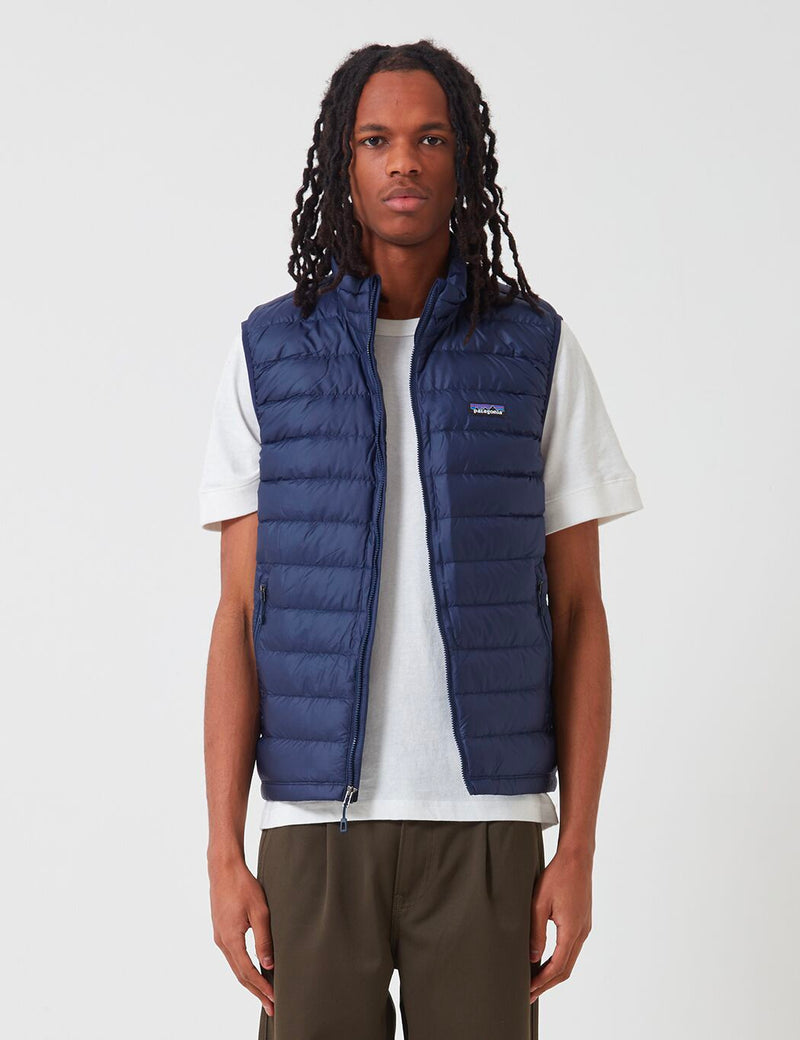 Patagonia Down Sweater Vest - Classic Navy Blue