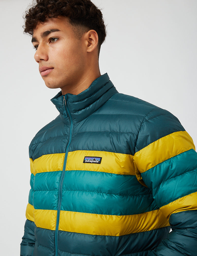 Patagonia Down Sweater Insulated Jacket - Dark Borealis Green | UE. – URBAN  EXCESS