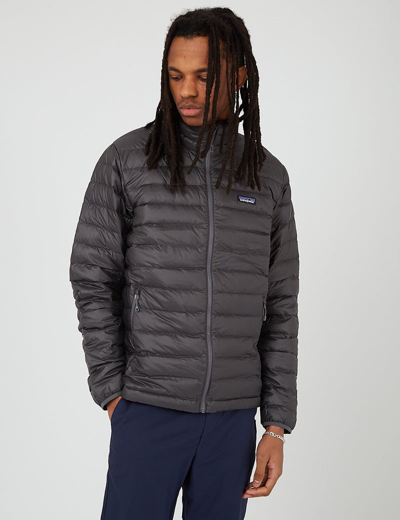 Patagonia Down Sweater Insulated Jacket - Forge Grey w/Forge Grey