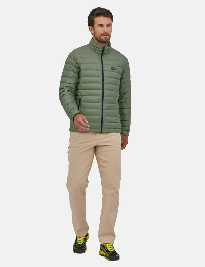 Patagoniaダウンセーター-セッジグリーン