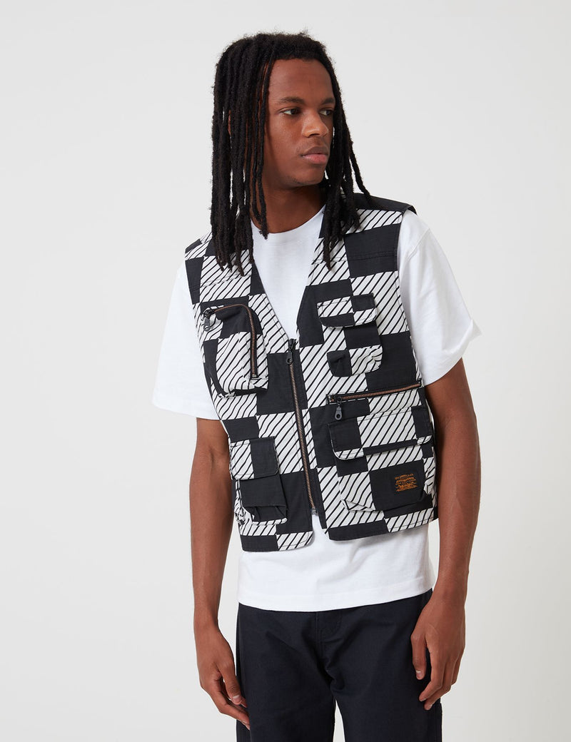 Levis Skate Utility Vest - S&E Kelly Checkers