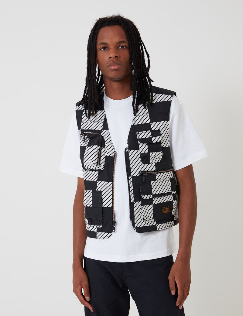 Levis Skate Utility Vest - S&E Kelly Checkers