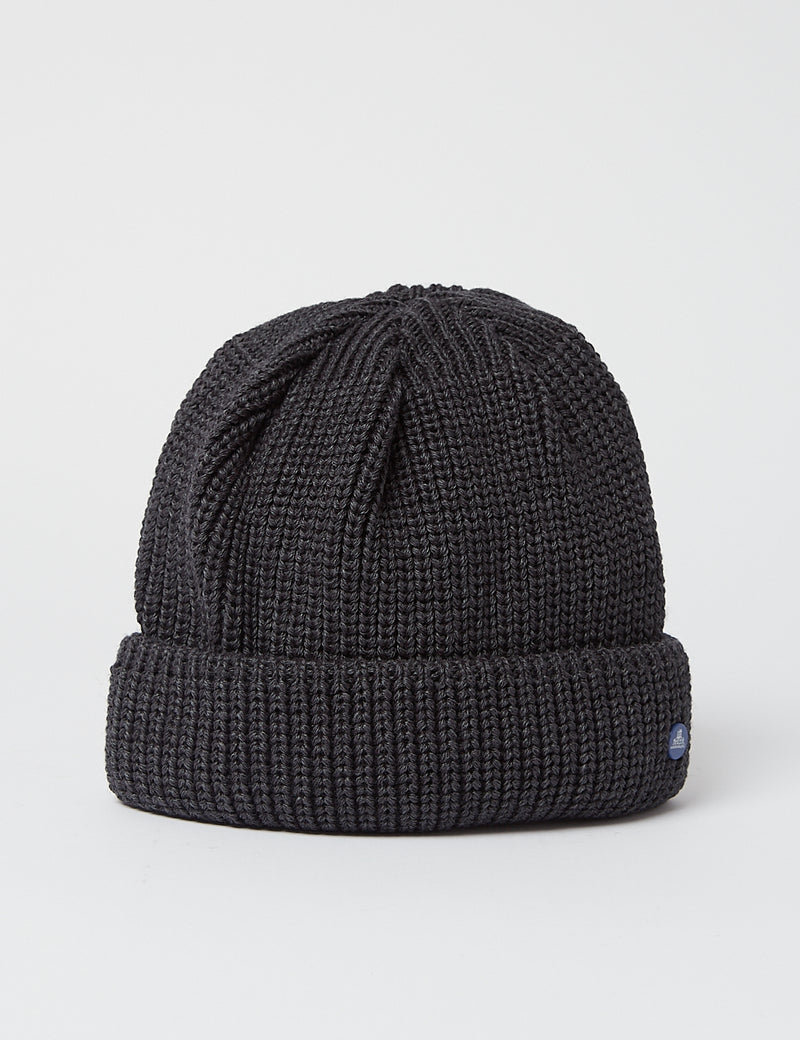 Stetson Hammaburg Wool Beanie Hat - Grey